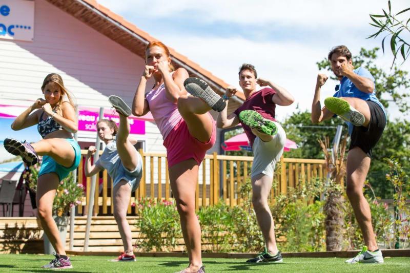 Camping Officiel Siblu Domaine De Soulac Eksteriør billede